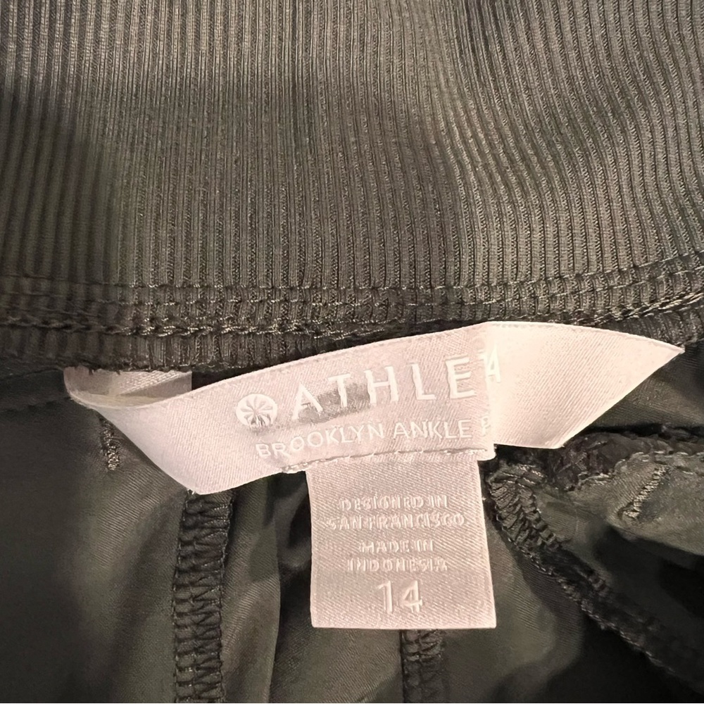Athleta Olive Green Track Jogger Pants - Picture 10 of 15